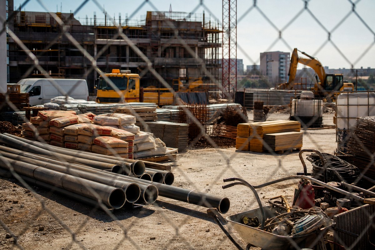 Почему стройплощадке нужна охрана